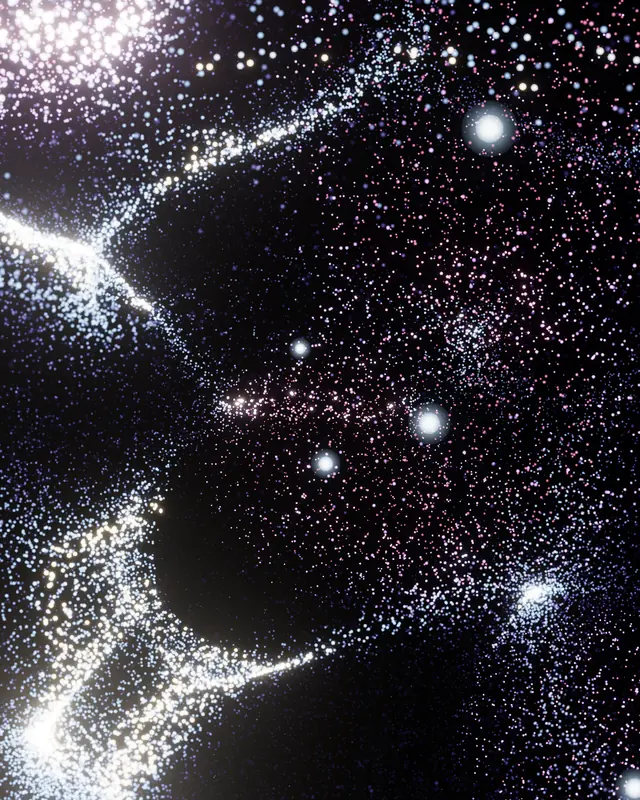 The Story of Everything, chapter II: The Cosmic Web (its live Step inside simulation)