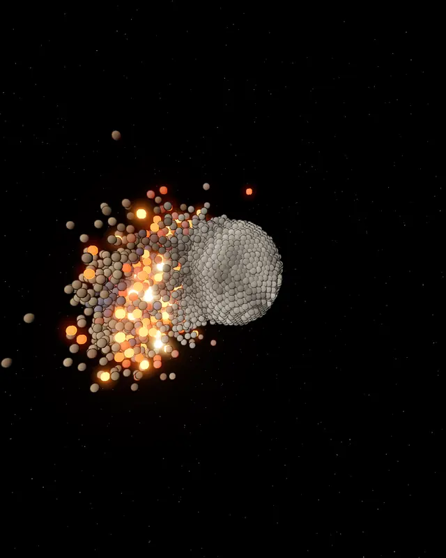 The Story of Everything, chapter VII: Theia (its live Step inside simulation)