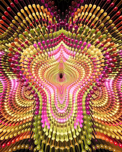 Vibrating Molecules, a scene in Everdust
