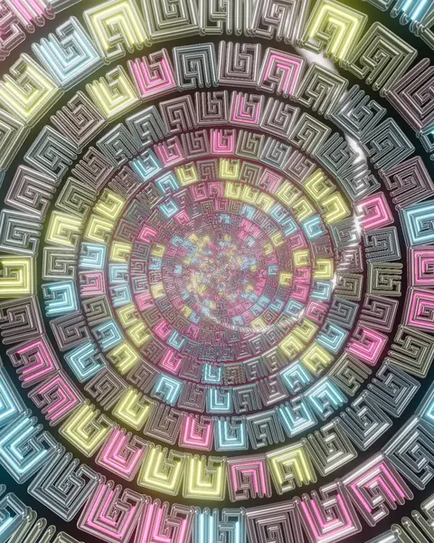 Chrome Maze, a scene in Everdust
